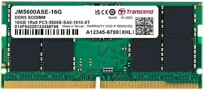 Оперативная память Transcend JM5600ASE-16G 16GB 5600MHz DDR5 Non-ECC CL46 SODIMM