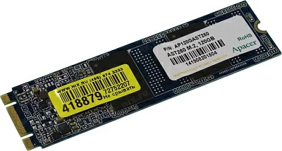 Накопитель SSD 120 Gb M.2 2280 B&M 6Gb/s Apacer AST280 AP120GAST280-1 3D TLC