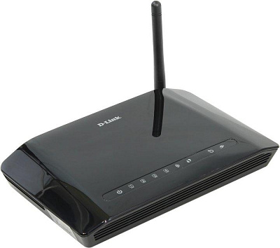 Маршрутизатор D-Link DSL-2640U /RB/U2B Wireless ADSL2+ Router (AnnexB 4UTP100Mbps RJ11 802.11b/g/n 150Mbps 2dBi)