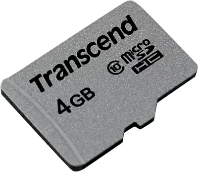 Карта памяти Transcend TS4GUSD300S microSDHC 4Gb Class 10