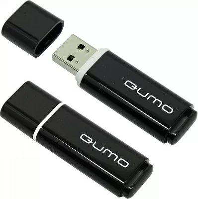 Накопитель Qumo Optiva QM8GUD-OP1-Black USB2.0 Flash Drive 8Gb (RTL)