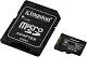 Карта памяти Kingston SDCS2/128GB microSDXC Memory Card 128Gb A1 V10 UHS-I U1 + microSD-->SD Adapter