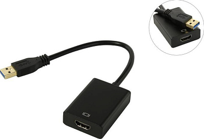 KS-is KS-488 Кабель-адаптер USB3.0 - HDMI 19F