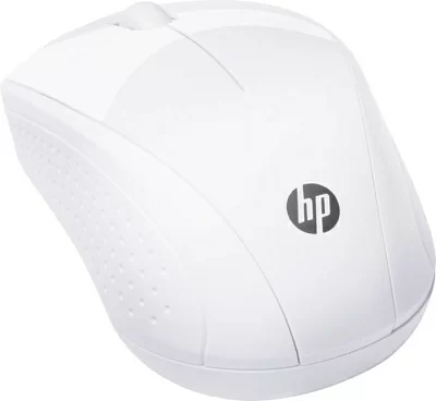 7KX12AA Мышь HP Wireless 220 белый оптическая (1200dpi) беспроводная USB для ноутбука (2but)