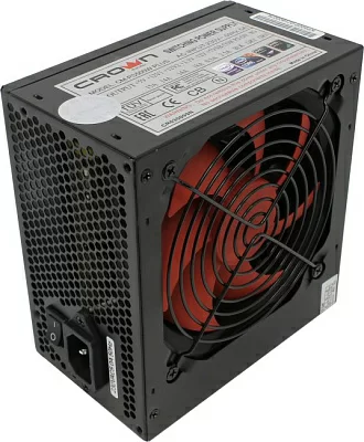 Блок питания CROWN Micro CM-PS500W PLUS ATX (24+2x4+6/8пин)