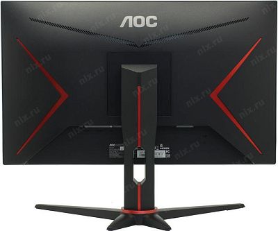 23.8" ЖК монитор AOC 24G2ZE Black-Red (LCD 1920x1080 HDMI DP)