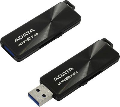 Накопитель ADATA UE700 Pro AUE700PRO-256G-CBK USB3.2 Flash Drive 256Gb