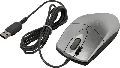 Манипулятор A4Tech 2X Click Optical Mouse OP-620D-1000dpi-Silver (RTL) USB 4but+Roll