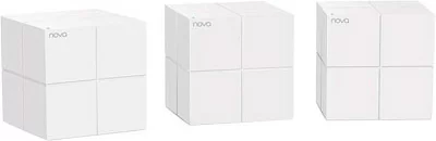 Tenda nova MW6 ( 3 роутера) АС1200 Двухдиапазонная Wi-Fi Mesh система 2 порта gigabit ethernet RJ45