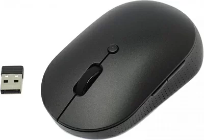 Манипулятор Xiaomi Mi Dual Mode Wireless Mouse Silent Edition HLK4041GL Black (RTL) Bluetooth 6btn+Roll беспроводная