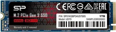 SSD M.2 Silicon Power 1.0TB UD70 SP01KGBP34UD7005 PCI-E 3.0 х4