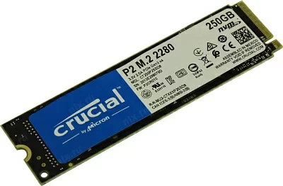 Накопитель SSD 250 Gb M.2 2280 M Crucial P2 CT250P2SSD8 3D QLC