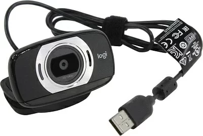 Интернет-камера Logitech HD Webcam C615 (RTL) (USB2.0 1920x1080 микрофон) 960-001056>