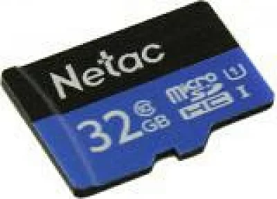 Карта памяти Netac NT02P500STN-032G-S microSDHC Memory Card 32Gb UHS-I U1