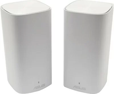 Маршрутизатор ASUS CD6 2-pack Zen WiFi AC Mini Router (3UTP 1000Mbps 1WAN 802.11a/b/g/n/ac 867Mbps)