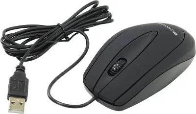 Манипулятор CANYON Optical Mouse CNE-CMS1 Black (RTL) USB 3btn+Roll