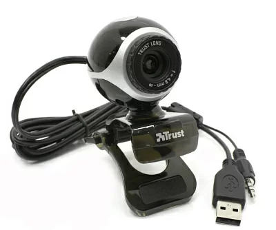 Интернет-камера Trust Exis Webcam 17003 (RTL) (USB2.0 640x480 микрофон)