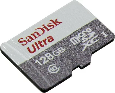 Карта памяти SanDisk Ultra SDSQUNR-128G-GN6MN microSDXC Memory Card 128Gb UHS-I U1