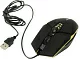 Манипулятор JETACCESS Optical Mouse OM-U58 Black-Yellow (RTL) USB 6btn+Roll