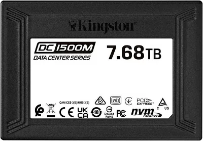 Kingston SEDC1500M/7680G DC1500M 7680GB SSD U.2 NVMe PCIe 3.0 x4