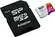 Карта памяти Silicon Power SP064GBSTXBV1V20SP microSDXC Memory Card 64Gb UHS-I U1 V10 + microSD-->SD Adapter