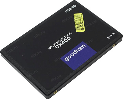 Накопитель SSD 256 Gb SATA 6Gb/s Goodram CX400 SSDPR-CX400-256-G2 2.5" 3D TLC