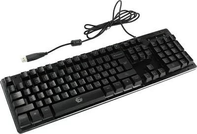 Клавиатура Gembird Gaming KB-G400L USB 104КЛ подсветка клавиш