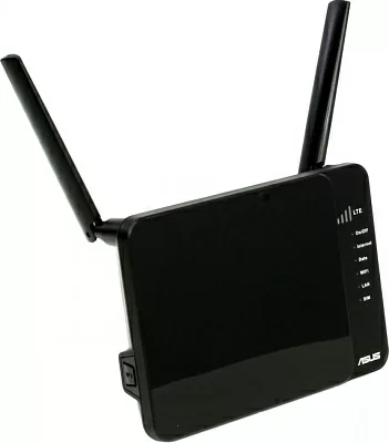 Маршрутизатор ASUS 4G-N12-A1 LTE Modem Router (4UTP 100Mbps 802.11b/g/n 300Mbps SIM slot 4x2dBi)