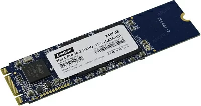 Накопитель SSD 240 Gb M.2 2280 B&M 6Gb/s Exegate Next Pro EX280465RUS 3D TLC (OEM)