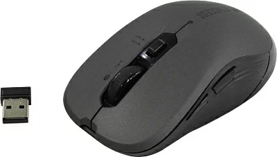 Манипулятор JETACCESS Comfort Wireless Optical Mouse OM-B90G Grey (RTL) USB 6btn+Roll беспроводная