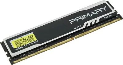 Модуль памяти QUMO Q4Rev-8G2666P16Prim DDR4 DIMM 8Gb PC4-21300 CL16