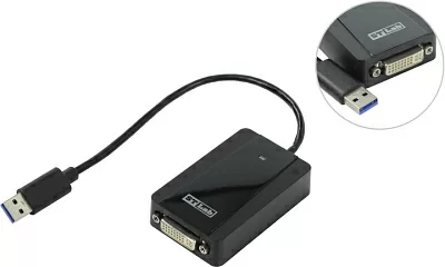 Видеокарта STLab U-1500 (RTL) USB 3.0 to DVI Adapter