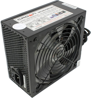 Блок питания CROWN Micro CM-PS650W PLUS ATX (24+2x4+6пин)