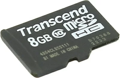 Накопитель Transcend TS8GUSDC10 microSDHC 8Gb Class10