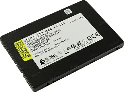 Накопитель SSD 960 Gb SATA 6Gb/s Micron 5300 MTFDDAK960TDT-1AW1ZABYY 2.5"