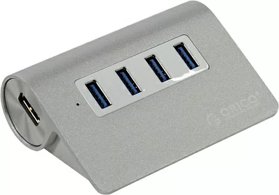 Разветвитель Orico M3H4(-V1)-SV(-PRO) 4-Port USB3.0 Hub