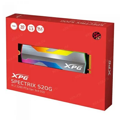 Накопитель SSD 1 Tb M.2 2280 M ADATA XPG Spectrix S20G RGB ASPECTRIXS20G-1T-C>