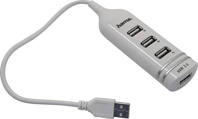 Разветвитель Hama 39788 4-port USB2.0 Hub