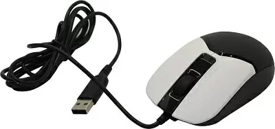 Манипулятор A4Tech FSTYLER Optical Mouse FM12S Panda (RTL) USB 3btn+Roll