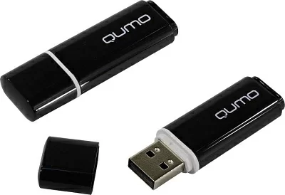 Накопитель Qumo Optiva QM4GUD-OP1-Black USB2.0 Flash Drive 4Gb (RTL)