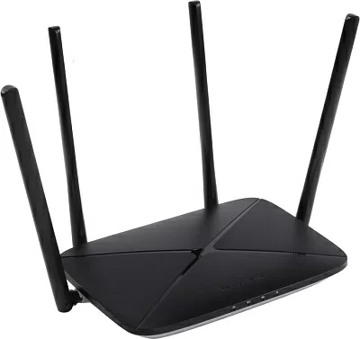 Маршрутизатор Mercusys AC12G Wireless Router (4UTP 1000Mbps 1WAN 802.11a/b/g/n/ac 867Mbps)