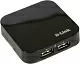 Разветвитель D-Link DUB-H4 4-port USB2.0 Hub + б.п.