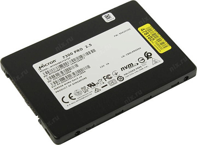 Накопитель SSD 7.68 Tb U.2 Micron 7300 PRO MTFDHBE7T6TDF-1AW1ZABYY 2.5" 3D TLC