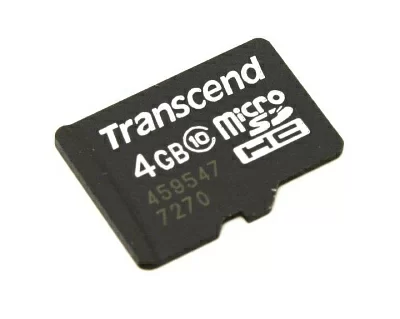 Карта памяти Transcend TS4GUSDC10 microSDHC 4Gb Class10