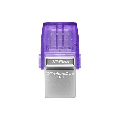 Накопитель Kingston DTDUO3CG3/128GB DataTraveler microDuo 3C USB3.2/USB-C OTG Flash Drive 128Gb (RTL)