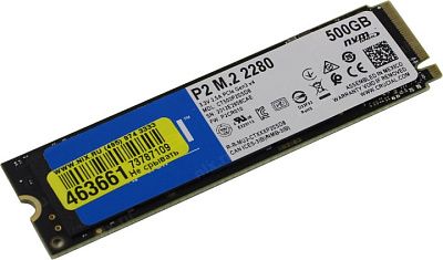 Накопитель SSD 500 Gb M.2 2280 M Crucial P2 CT500P2SSD8 3D QLC