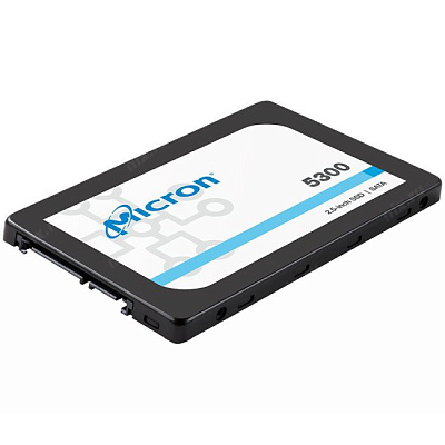 SSD 3.84 Tb SATA 6Gb/s Micron 5300 MAX MTFDDAK3T8TDT-1AW1ZABYY 2.5" 3D TLC