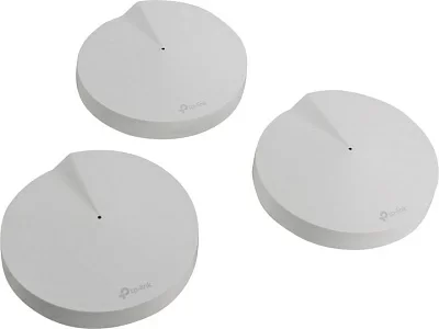 Маршрутизатор TP-LINK Deco M5(3-pack) Mesh Wi-Fi Unit (2UTP 1000Mbps BT 802.11a/b/g/n/ac)