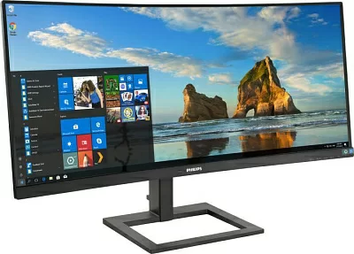 34" ЖК монитор PHILIPS 346E2CUAE/00 (Curved LCD 3440x1440 HDMI DP USB3.2 Hub)