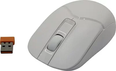 Манипулятор A4Tech FSTYLER Wireless Optical Mouse FG12S White>USB 3btn+Roll